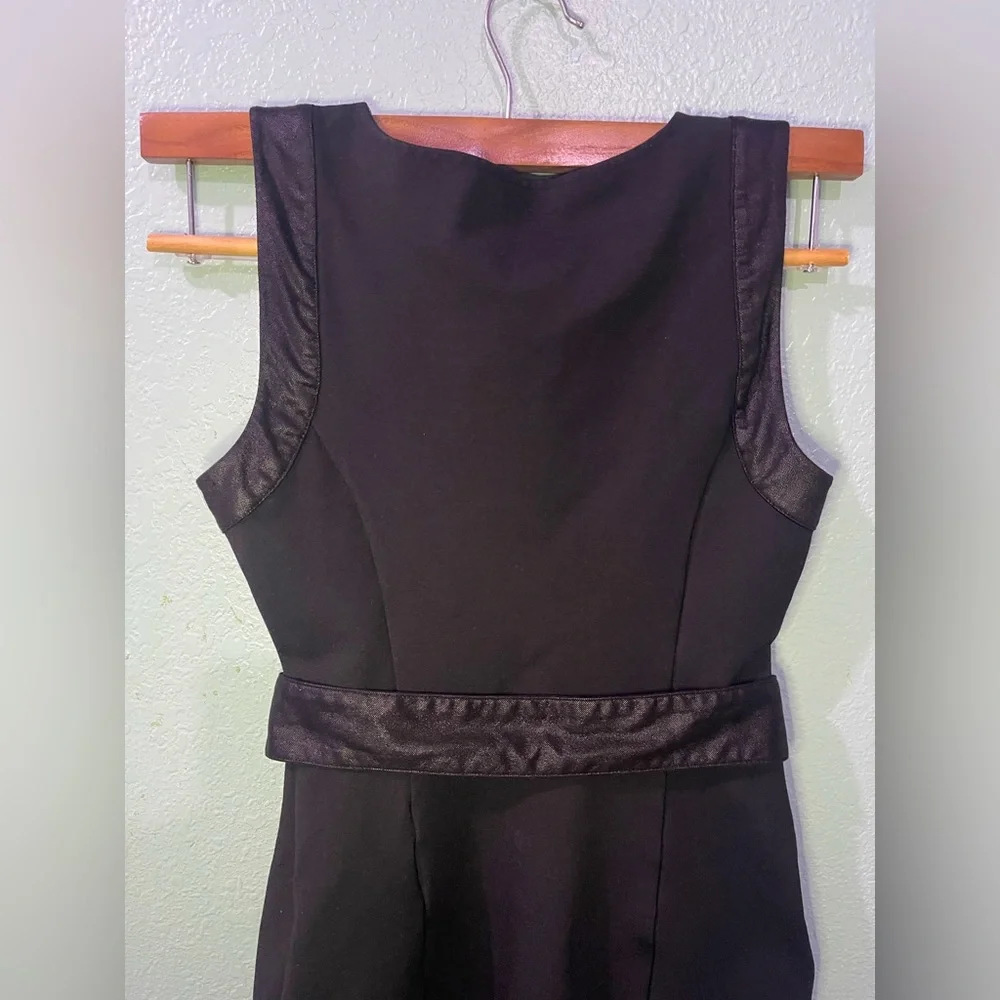 Armani Exchange Black Mini Dress